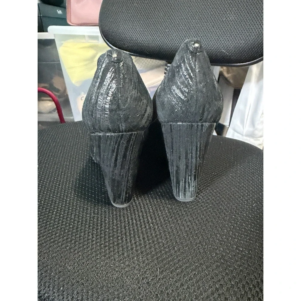 Kenneth Cole‎ Women's Black Wedge Shoe Size 9.5